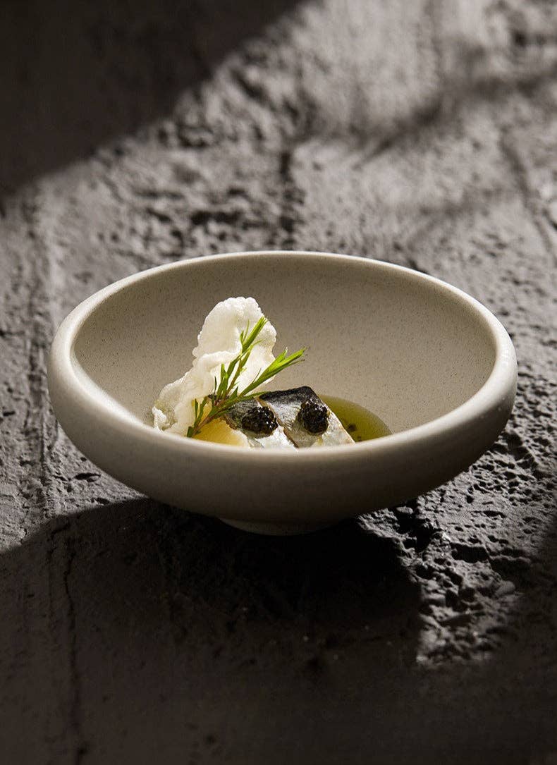 Japanese Ceramic High-Foot Dish