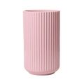 Lyngby Porcelæn Vase, Rose, H: 9.8"