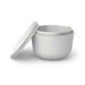 Go 40 oz Lunch To Go Set with 2 Microwaveable Compartments - Cloud