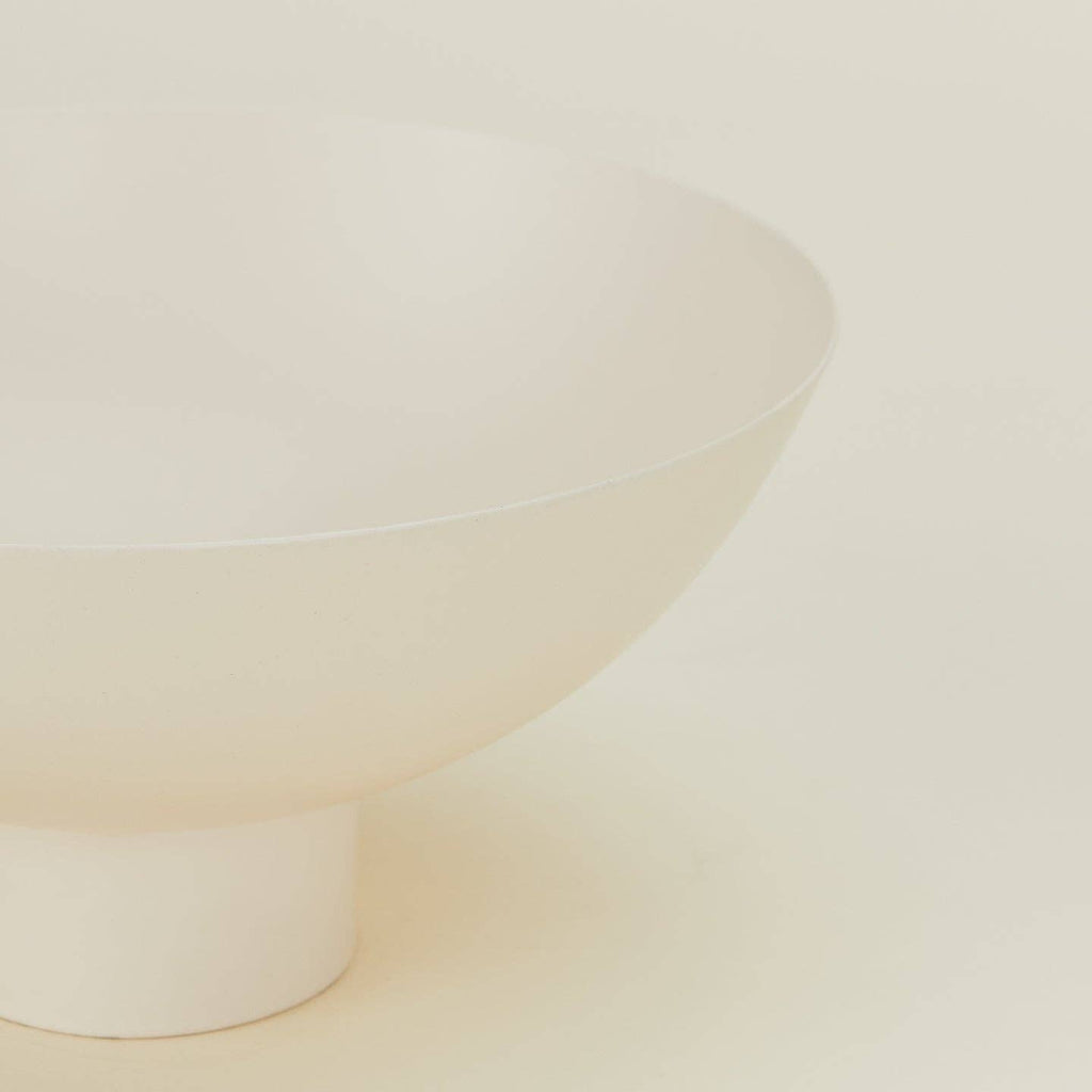 Essential Footed Bowl – Ivory