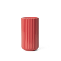 Lyngby Porcelæn Vase, Red, H: 6.1"