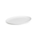 Lyngby Porcelæn Rhombe Oval Serving Dish, White