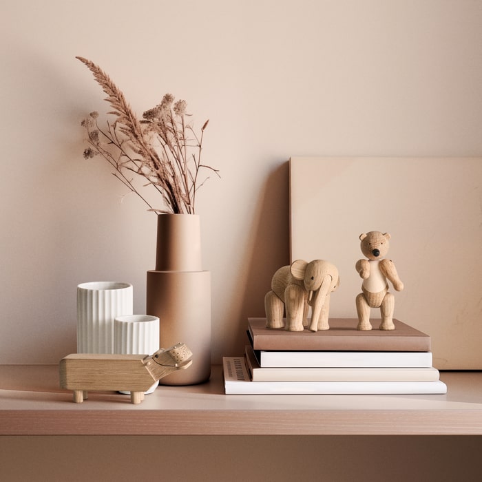 Lyngby Porcelæn Vase, White