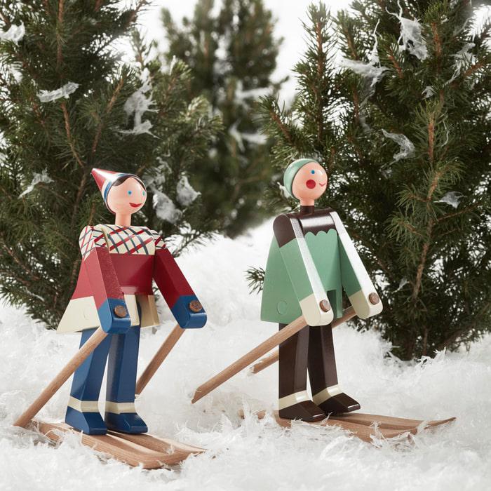 Kay Bojesen The Skier, Boje, H: 6.1"