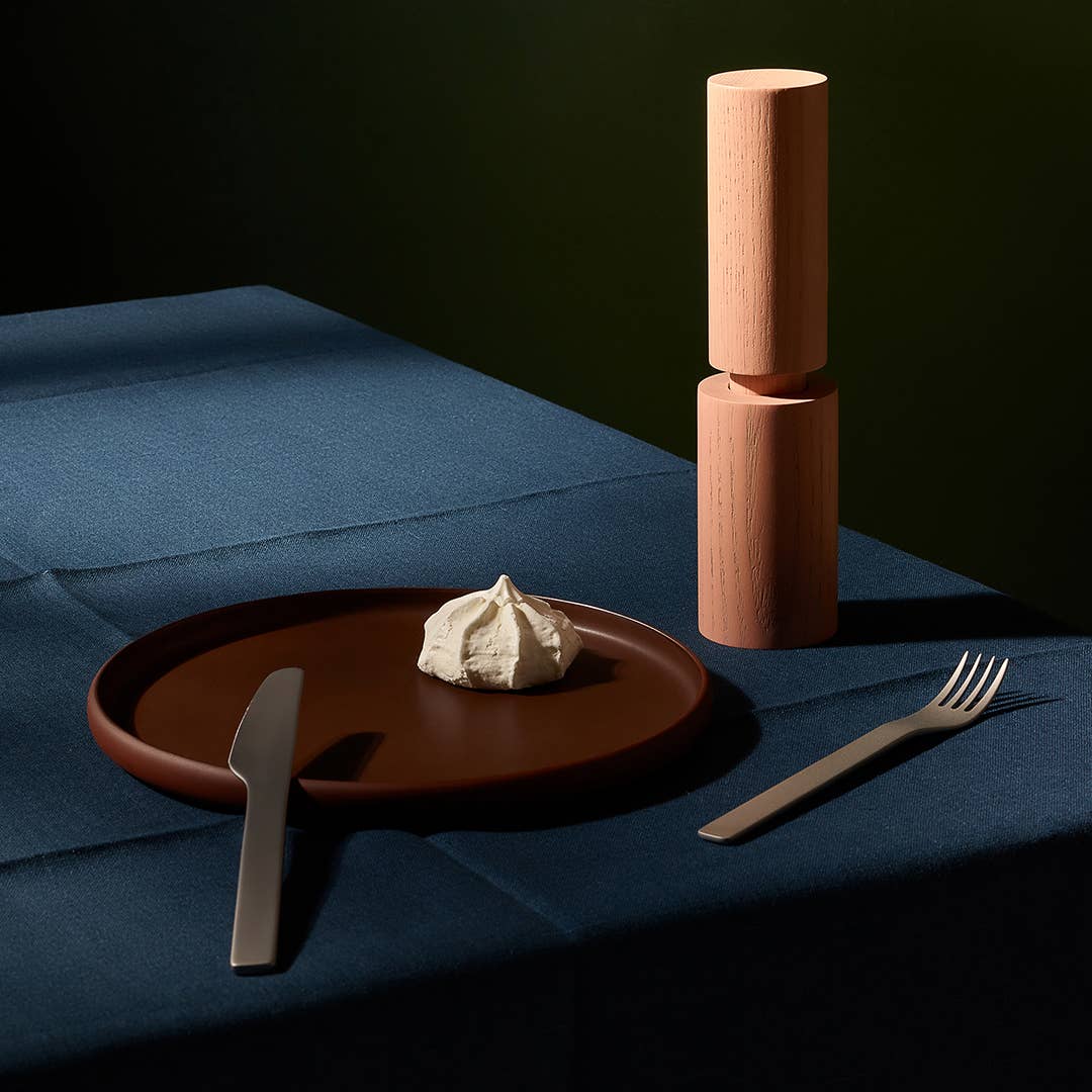 Hove Wood Salt / Pepper: DUSTY PINK ASH