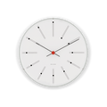 Arne Jacobsen Bankers Wall Clock Medium, White, Ø: 8.3"