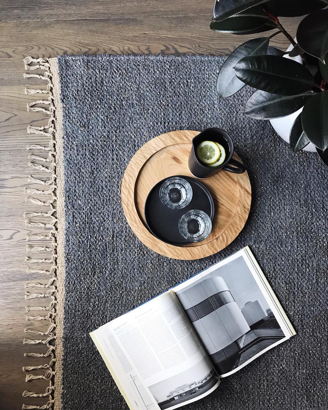 Casa Cubista Black Matte Tableware - Plates and Bowls