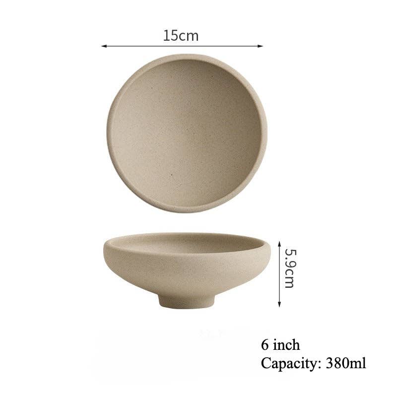 Japanese Ceramic High-Foot Dish