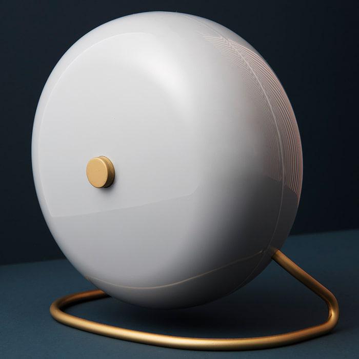 Arne Jacobsen Station Table Clock, H: 4.7"