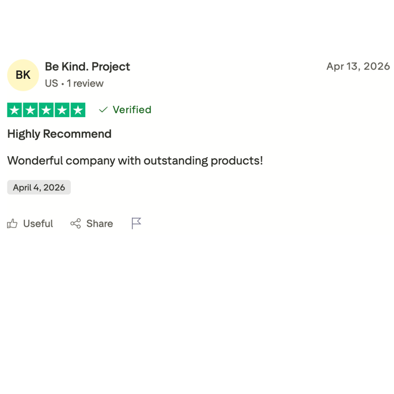 Reseña de Trustpilot 1