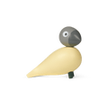 Kay Bojesen Year Bird Bella, Cream/Grey, H: 4.9"