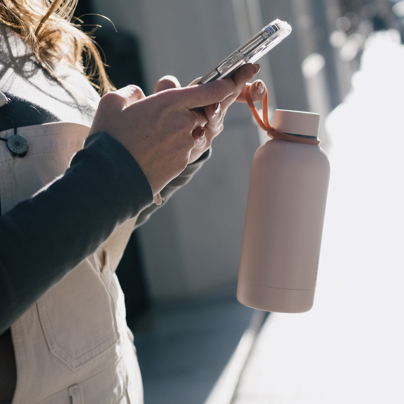 Insulated Reusable Bottle 12 oz - Blush