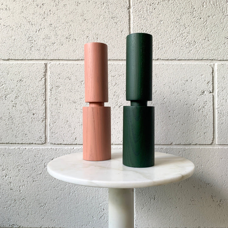 Hove Wood Salt / Pepper: DUSTY PINK ASH