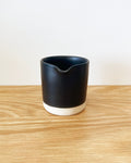 Casa Cubista Matte Black Creamer