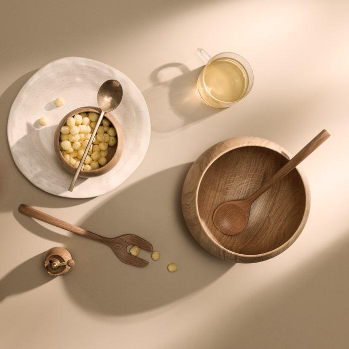 Kay Bojesen Menageri Serving Bowl, Ø: 9.6", Oak