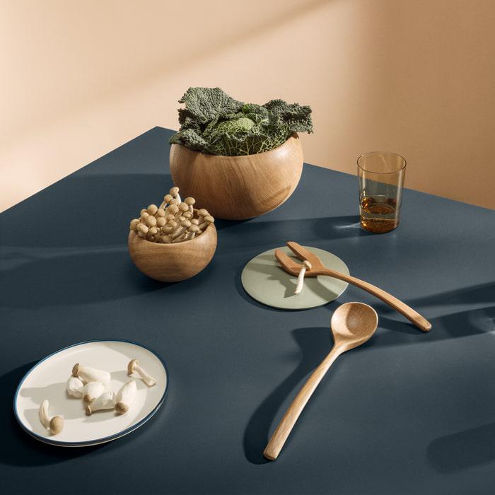 Kay Bojesen Menageri Serving Bowl, Oak, Ø: 5.5"