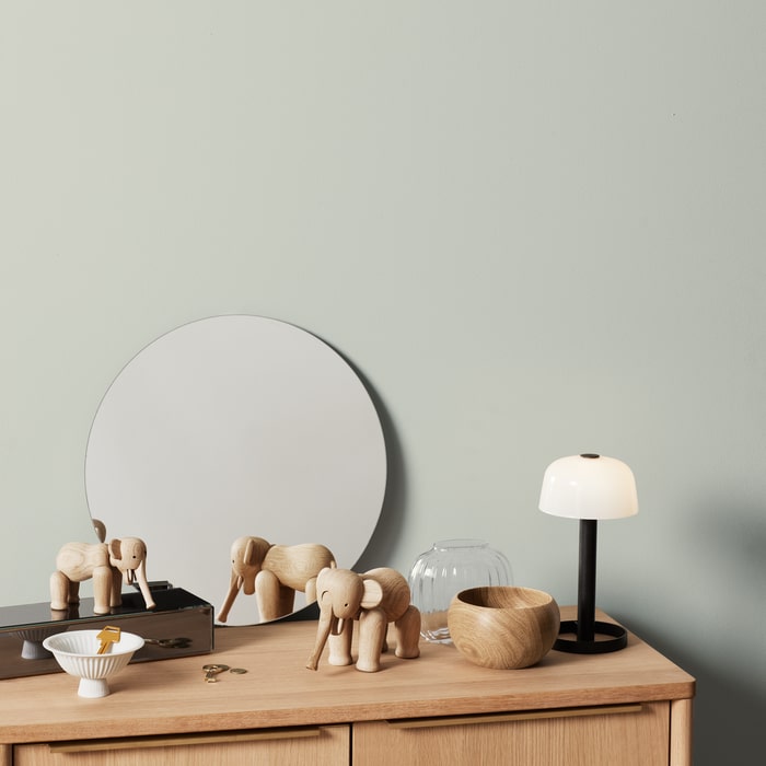 Kay Bojesen Menageri Serving Bowl, Ø: 9.6", Oak