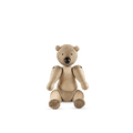 Kay Bojesen Liliput Bear, Oak/Maple, H: 3.7"
