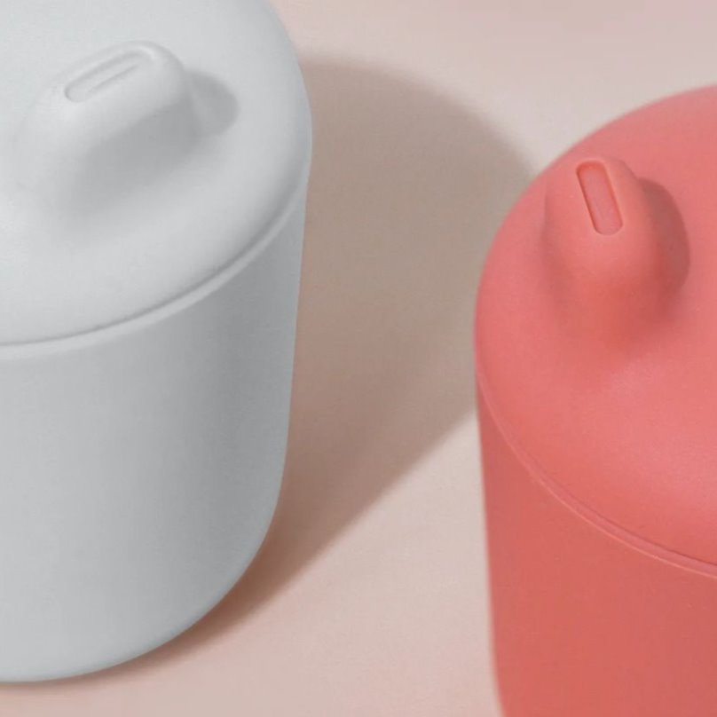 Silicone Baby Sippy Cup - Cloud