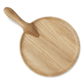 Kay Bojesen Menageri Serving Dish, Oak, Ø: 9.6"