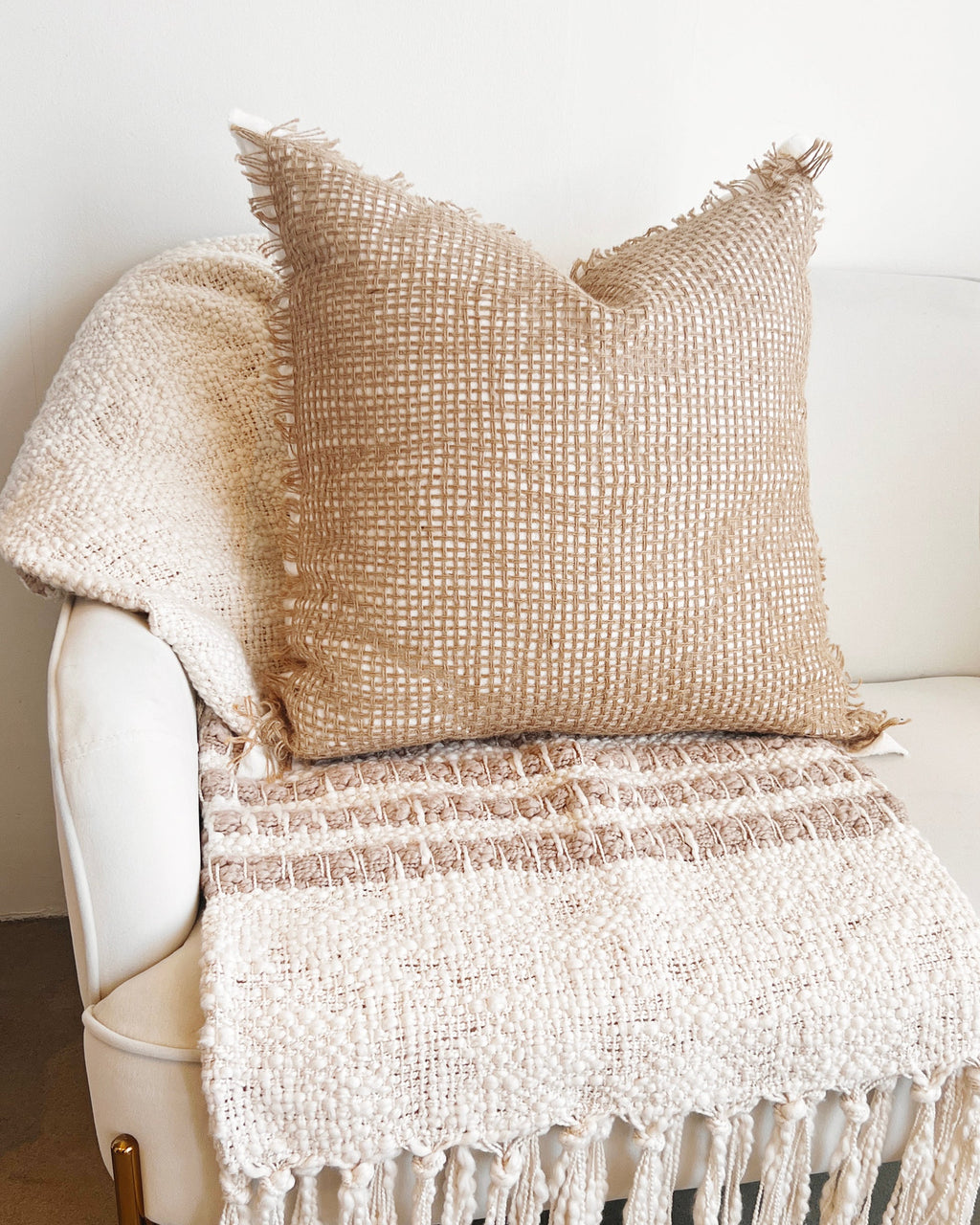 Tramas Linen & Jute Pillow