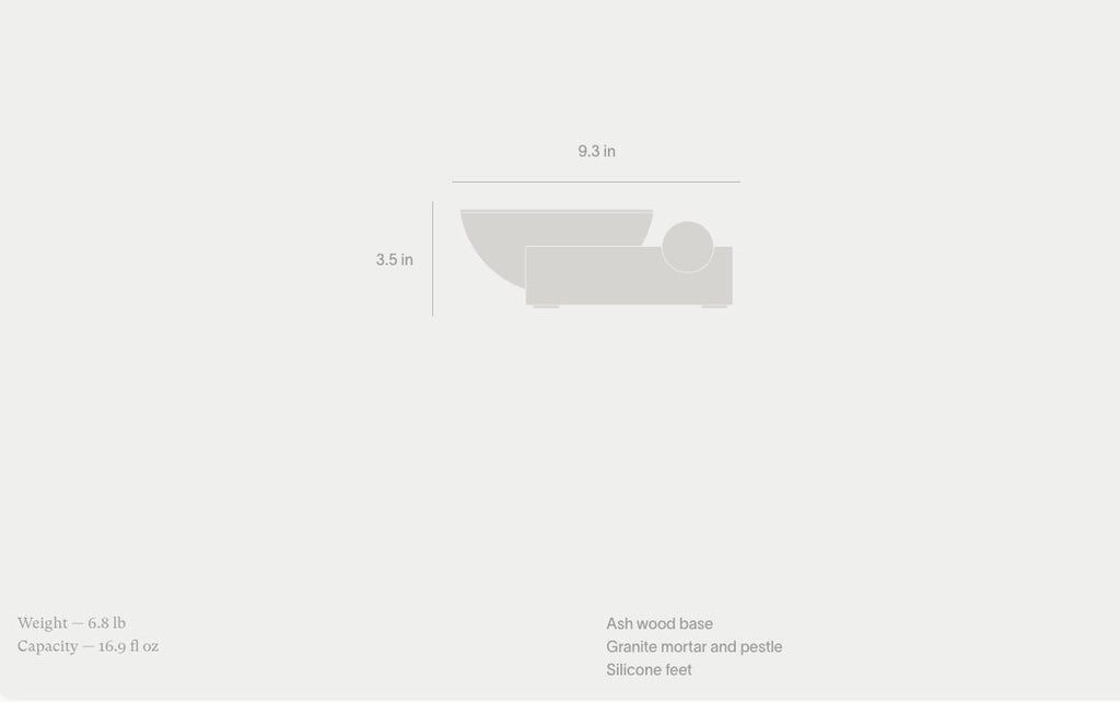 Perch Mortar and Pestle