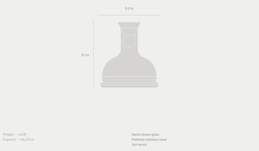 Birdie Wine Decanter