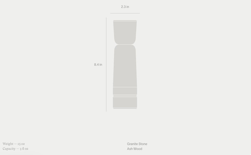 Stone Pepper Mill