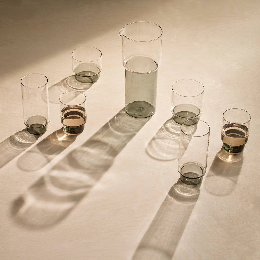 RYE Jug / Carafe / Pitcher: Clear + Smoke