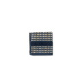 JUNA Check Towels, Dark Blue/Sand