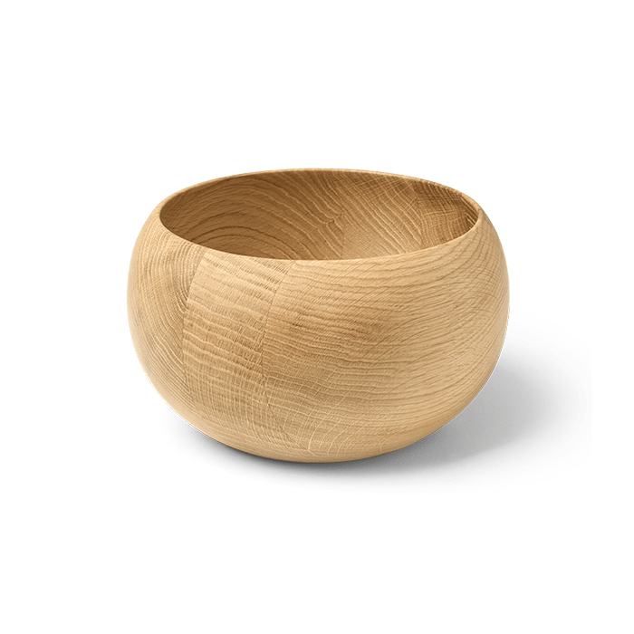 Kay Bojesen Menageri Serving Bowl, Ø: 9.6", Oak