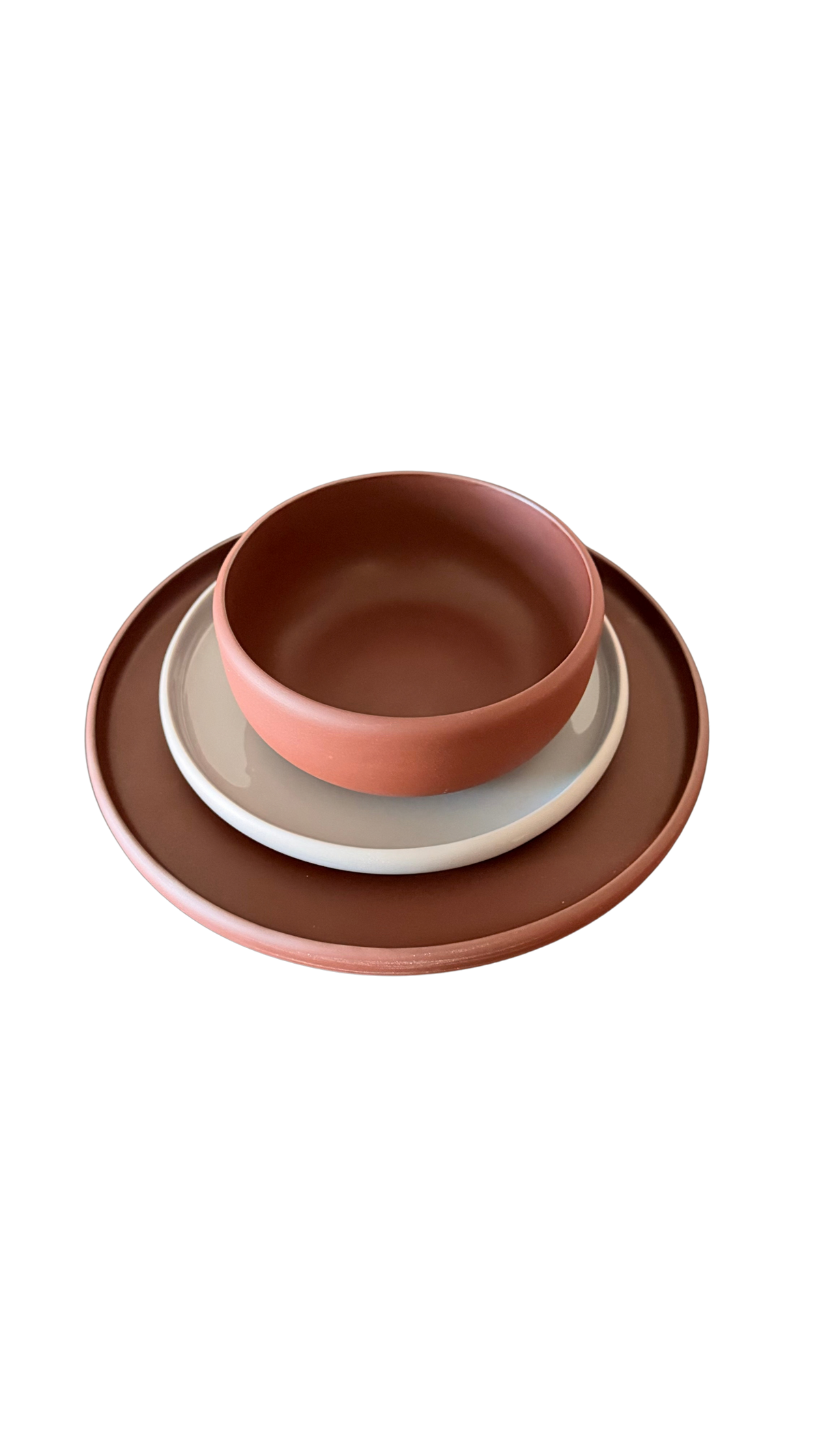 Colombo Tableware Bundle : Terracotta & Grey