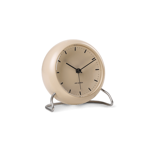 Arne Jacobsen City Hall Table Clock, Ø: 4.3"