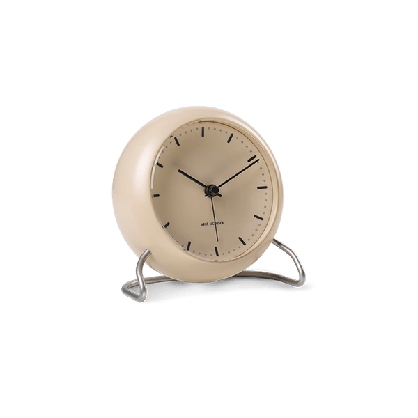 Arne Jacobsen City Hall Table Clock, Ø: 4.3"