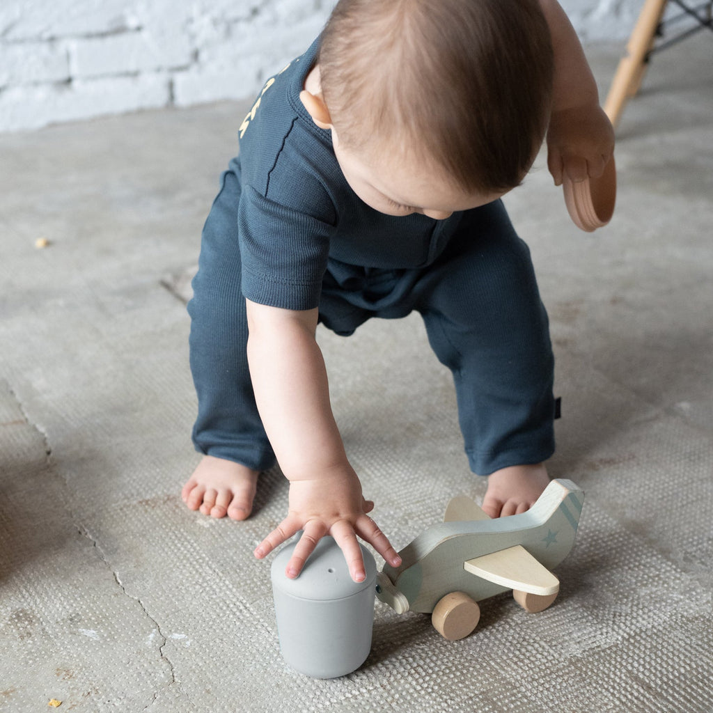 Silicone Baby Sippy Cup - Cloud