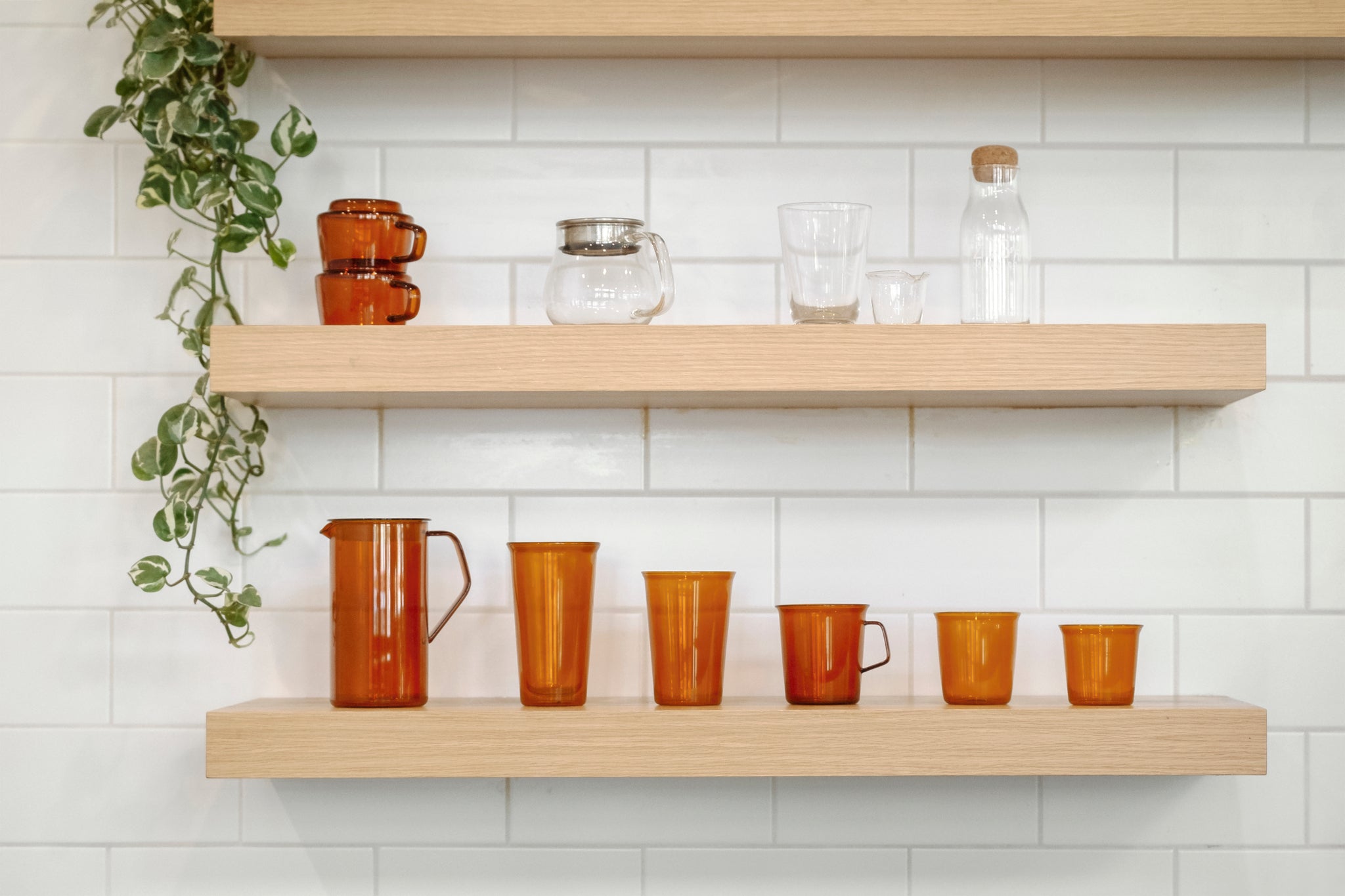 CAST AMBER glass 350ml
