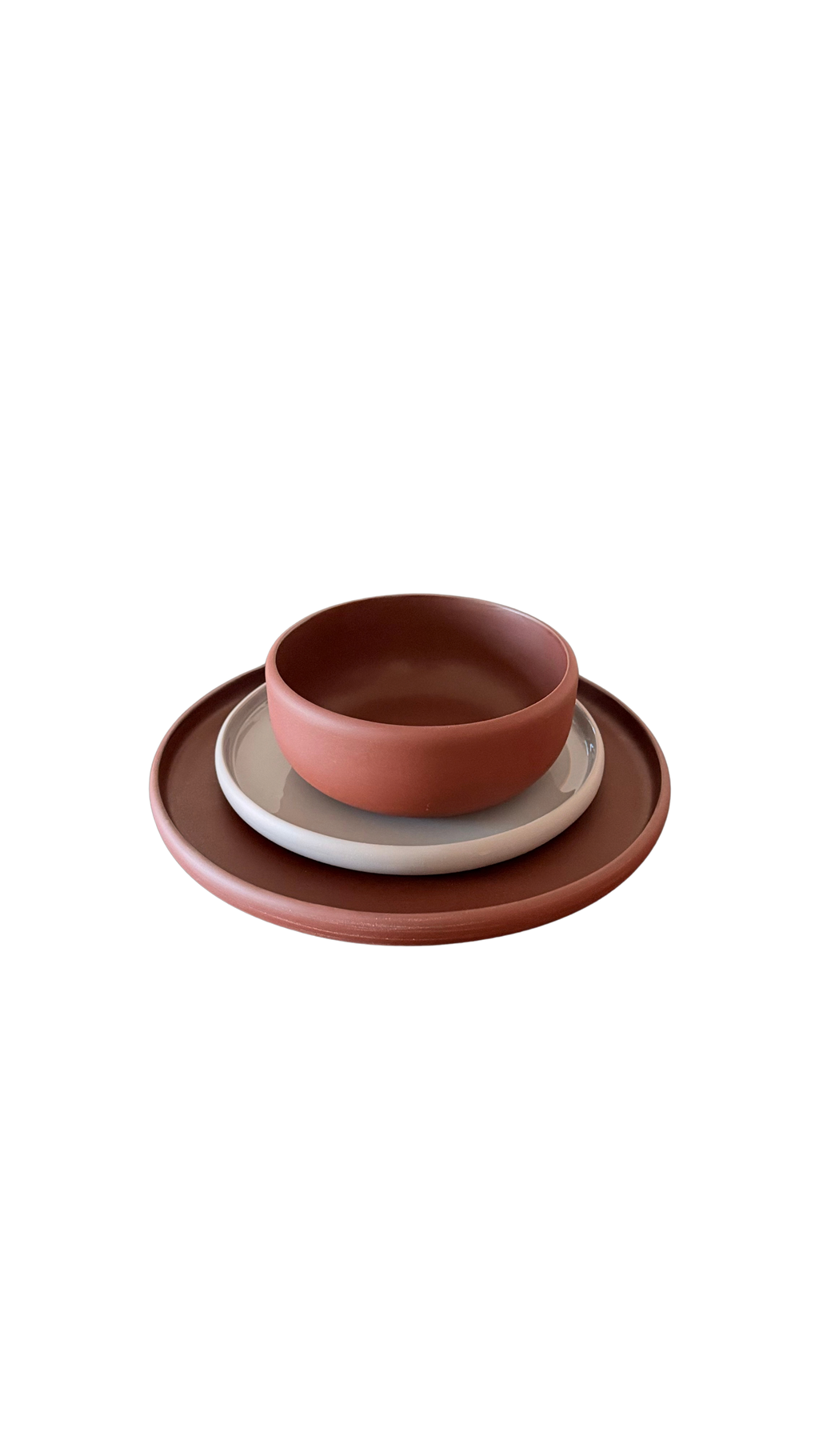 Colombo Tableware Bundle : Terracotta & Grey