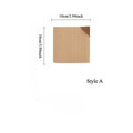 Coaster Gohobi Japanese Walnut Wood Angled  (Style B) | Minimalist Natural Wood Drink Coaster