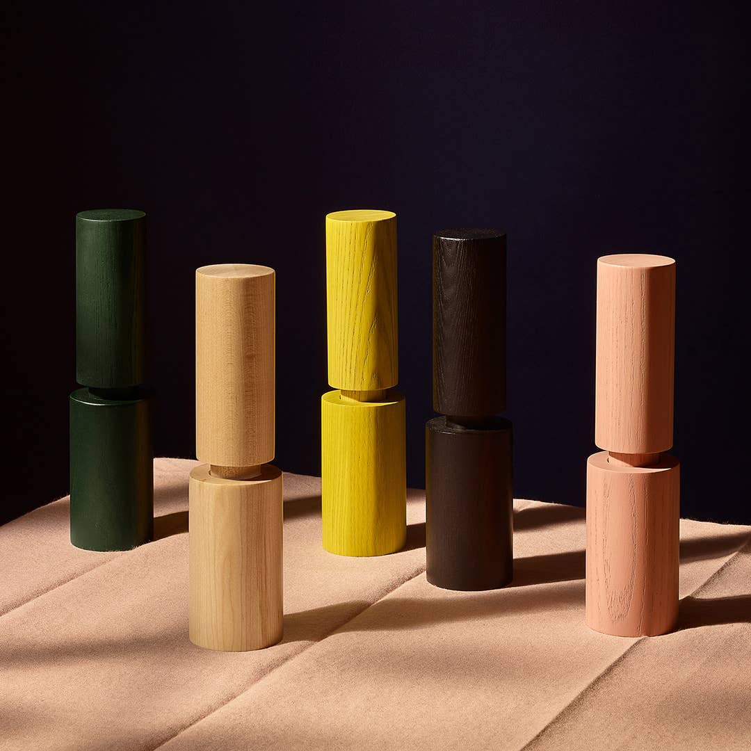 Hove Wood Salt / Pepper: DUSTY PINK ASH