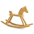 Kay Bojesen Babies Rocking Horse, Beech, H: 22"