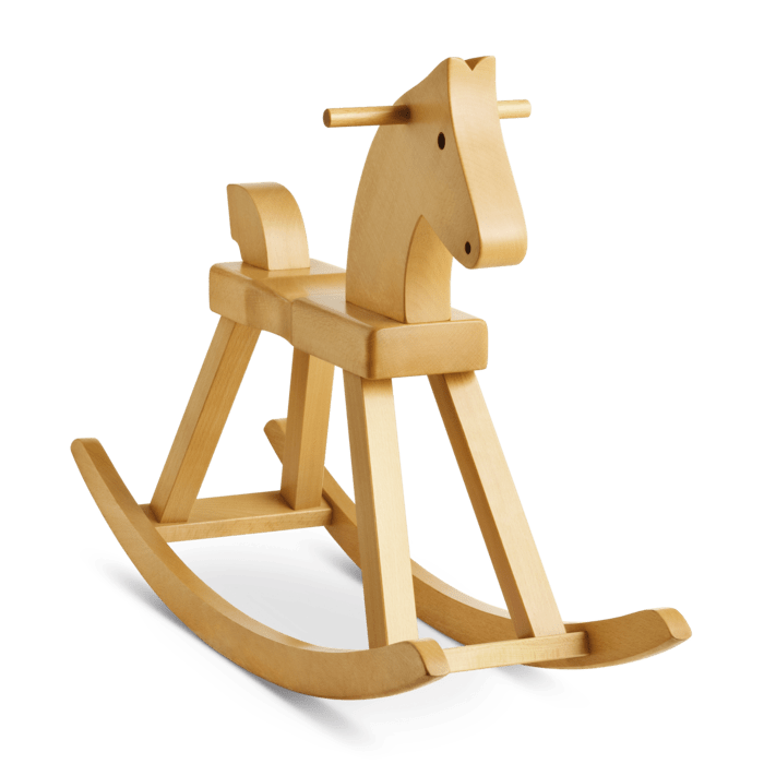 Kay Bojesen Babies Rocking Horse, Beech, H: 22"