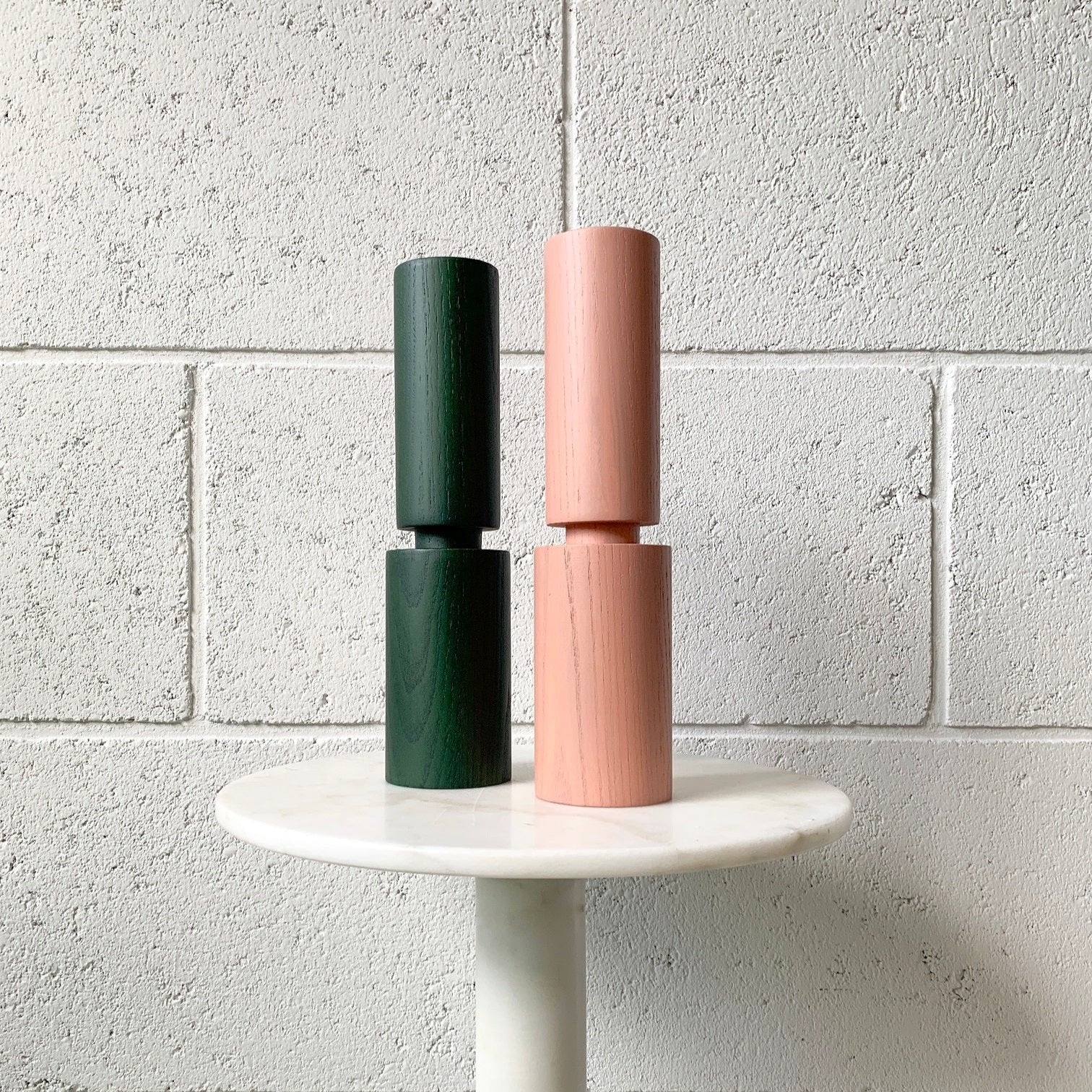 Hove Wood Salt / Pepper: DUSTY PINK ASH