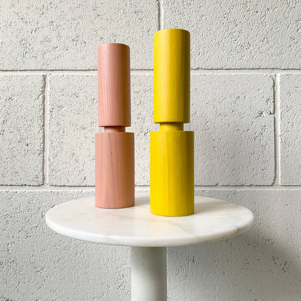 Hove Wood Salt / Pepper: DUSTY PINK ASH