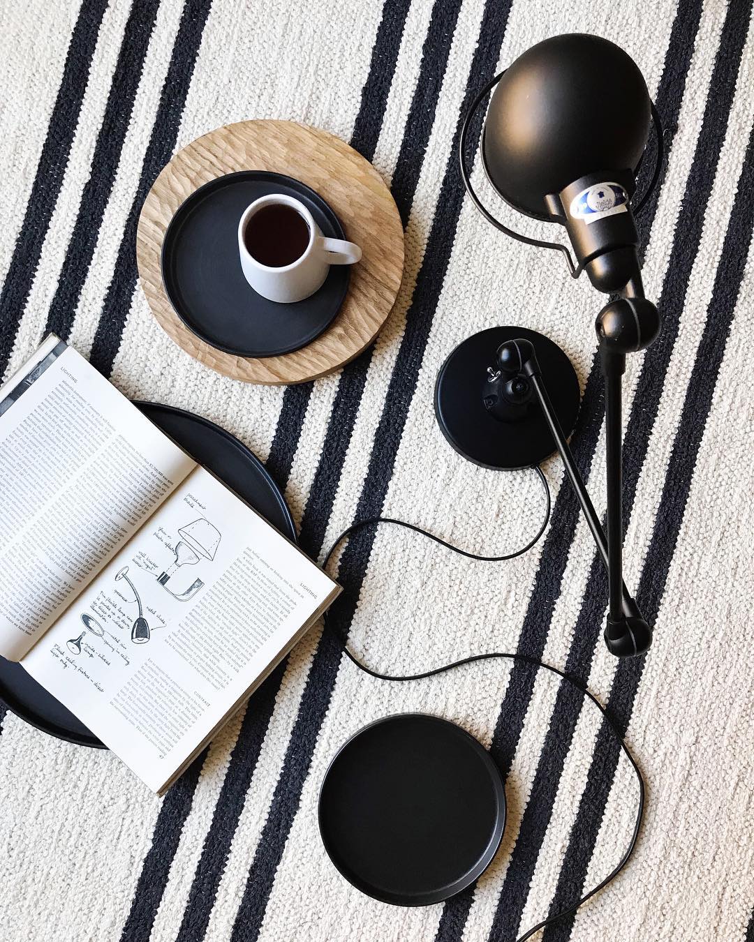Casa Cubista Black Matte Tableware - Plates and Bowls