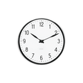 Arne Jacobsen Station Wall Clock, White/Black, Small, Ø: 6.3"