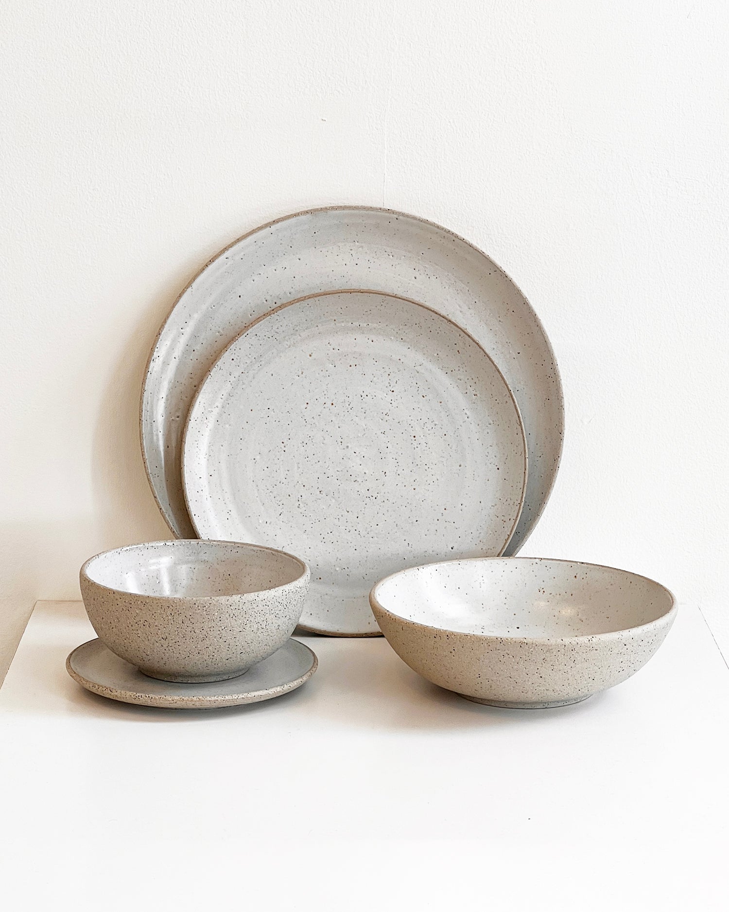 Cotto Stone Handmade Dessert Plates