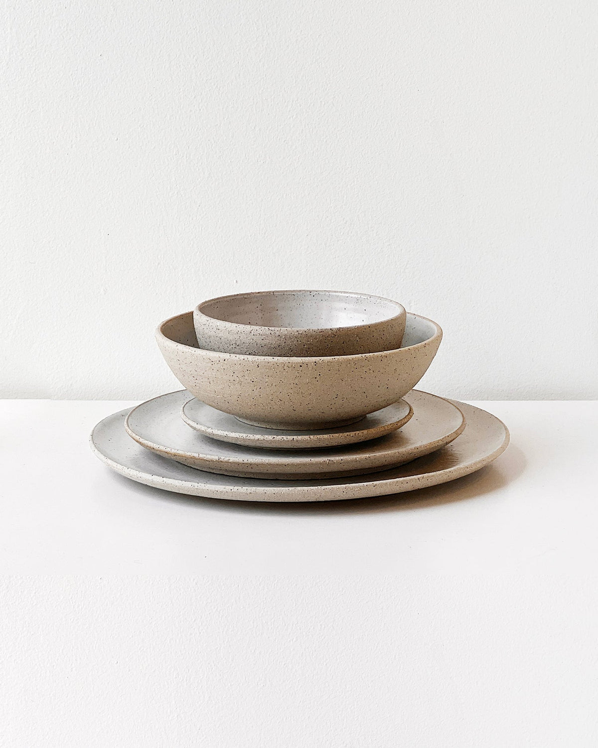 Cotto Stone Handmade Dessert Plates