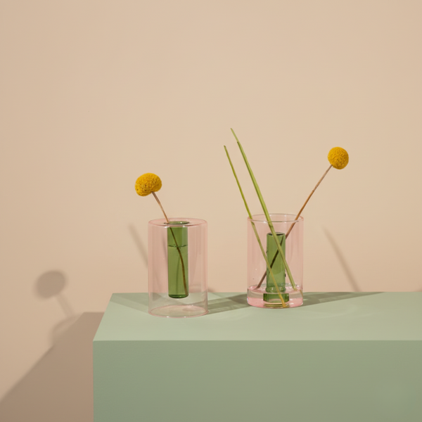 Reversible Glass Vase - Small