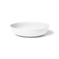 Lyngby Porcelæn Rhombe Serving Bowl, White, Ø: 11.3"