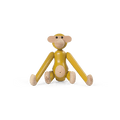 Kay Bojesen Vintage Monkey, Mini, Yellow, H: 3.7"